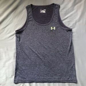 Under Armour Men’s HeatGear Loose Navy Tank